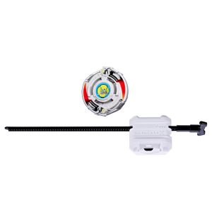 Beyblade X X-Over Project Driger Slash 4-80P Starter Pack Set with Balance Type Top & Launcher, Ages 8+