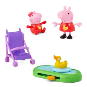 Peppa Pig Peppa and Evie's Park Fun Playset