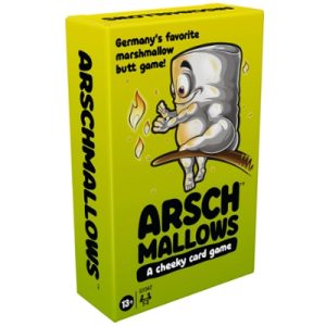 Arschmallows Card Game, Marshmallow Butt Game, Family Party Games for 2 to 6 Players, Ages 13+