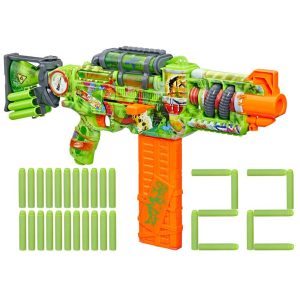 Nerf Zombie Corrupter Dart Blaster, 22 Nerf Elite Darts, Outdoor Games, Ages 8+