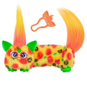 Furby DJ Furblets Pepp-Oh-Roni Mini Electronic Plush Toy for Girls & Boys 6+