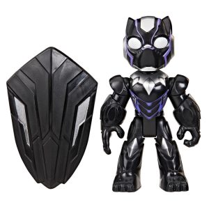 Marvel Iron Man and his Awesome Friends Black Panther Action Figure Toy with Accessory