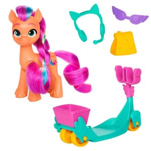 My Little Pony: Tell Your Tale Rolling Scooter Suny Starscout, 3" Toy for Kids Ages 3+