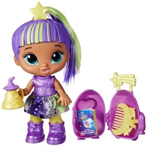 Baby Alive Star Besties Doll, Lovely Luna, 8-inch Space-Themed Baby Alive Doll Toy with Accessories for Kids 3 and Up