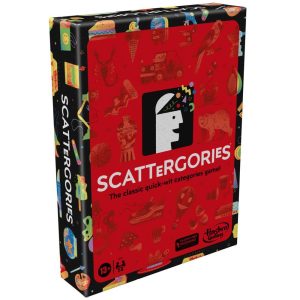 Classic Scattergories Game, Party Game for Adults and Teens Ages 13 and up, Board Game for 2+ Players