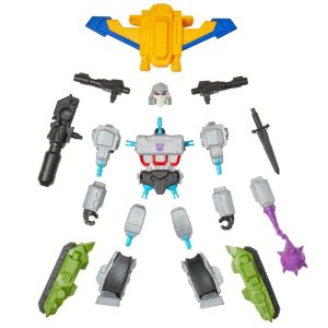 MixMashers Transformers Megatron Toy, 5” (12 cm) Mix-&-Match Deluxe Figure, 4+