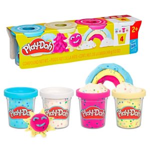 Play-Doh 4 Pack Confetti Compound