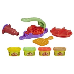 Play-Doh Kitchen Creations Taco Time Play Food Set for Kids 3 Years and Up with 4 Non-Toxic Colors