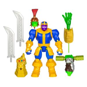 MixMashers Marvel Avengers Thanos Toy, 5” (12 cm) Avengers Mix-&-Match Deluxe Figure, 4+