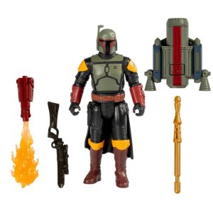 Star Wars Epic Hero Series Boba Fett Action Figure & 4 Accessories (4")