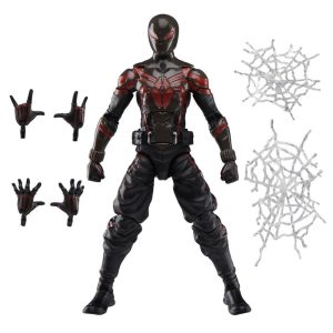Marvel Legends Series Gamerverse Miles Morales Brooklyn 2099 Suit Spider-Man Action Figure