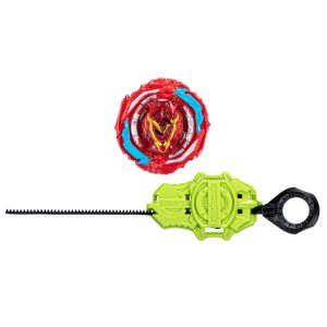 Beyblade Burst QuadStrike Zeal Achilles A8 Starter Pack, Battling Game Toy with Launcher