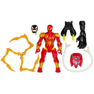 MixMashers Marvel Spider-Man Iron Spider Toy, 5” (12 cm) Mix-&-Match Deluxe Figure, 4+