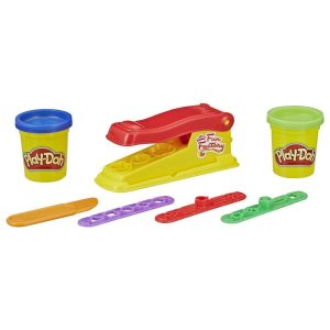 Play-Doh Mini Fun Factory Playset with 2 Play-Doh Colors, Kids Toys