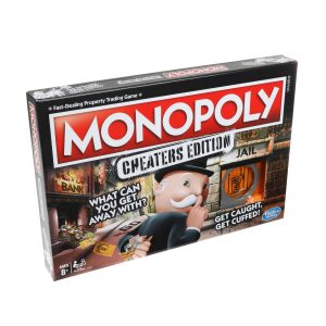Monopoly Cheaters Edition Board Game for Families and Kids Ages 8 and up