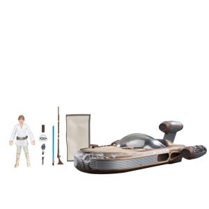 Star Wars The Vintage Collection Landspeeder & Luke Skywalker (Tatooine), Star Wars: A New Hope 3.75 Inch Collectible Action Figure & Vehicle