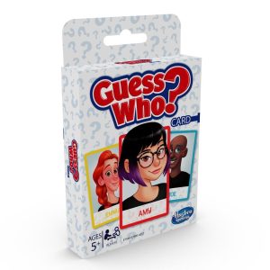 Guess Who Card Game for Kids, 2 Player Guessing Game, Travel Games for Kids, Gifts for Kids