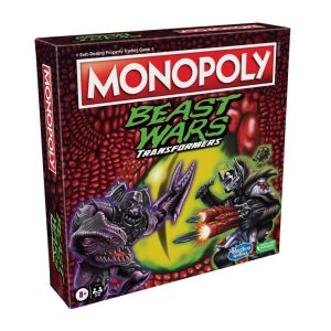 Monopoly: Transformers Beast Wars Edition Board Game for Kids Ages 8 and Up