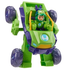 Marvel Iron Man and his Awesome Friends Iron Hulk 2-In-1 Mech Suit & Vehicle Set, Ages 3+