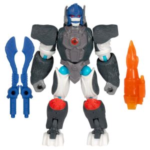 MixMashers Transformers Optimus Primal Toy, 5” (12 cm) Mix-&-Match Action Figure, 4+