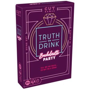 Truth or Drink: Bachelorette Party Edition Game for Adults Ages 21+