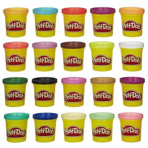 Play-Doh Super Color 20-Pack of 3-Ounce Cans, Kids Toys