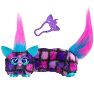 Furby DJ Furblets Dis-Co-Dazz Mini Electronic Plush Toy for Girls & Boys 6+