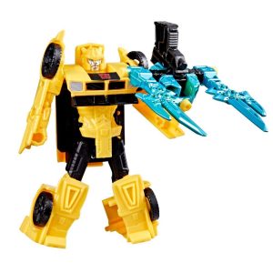 Transformers CYBERWORLD Armored Cyber Changers Bumblebee Action Figure