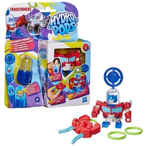 Hydro Pods Transformers Optimus Prime Aqua Armor, Mech Suit Battle Toy