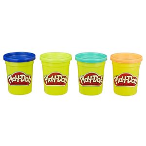 Play-Doh Wild Colors 4 Pack of 4-Ounce Cans, Kids Toys