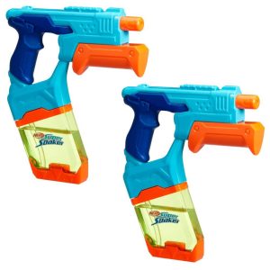 Nerf Super Soaker Dunk-Fill Water Blaster 2-Pack, Instant Fill 11 Fluid Ounce Tanks, Water Toys, 6+