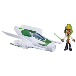Star Wars Young Jedi Adventures Jedi Pilot Kai Brightstar, Preschool Toys (4"-Scale)
