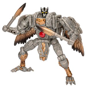 Transformers Legacy United Voyager Beast Wars Universe Silverbolt 7” Action Figure, 8+