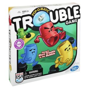 Trouble Kids Board Game
