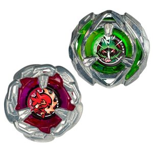 Beyblade X Chain Incendio 5-60HT and Arrow Wizard 4-60N Top Dual Pack Set, Ages 8+