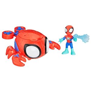 Marvel Spidey and his Amazing Friends Water-Webs Spider Crab Submarine Toy