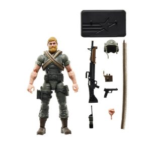 G.I. Joe Classified Series Retro Cardback Craig “Rock ’N Roll” McConnel, Collectible 6 Inch Action Figure with 9 Accessories