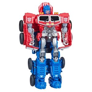 Transformers Toys Transformers: Rise of the Beasts Movie, Smash Changer Optimus Prime Action Figure - Ages 6 and up, 9-inch